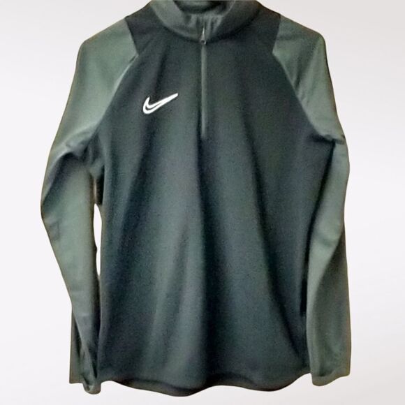 NIKE Women's Athletic Black & Gray 1/2 Zip Pullover With Dri-Fit - Picture 8 of 15